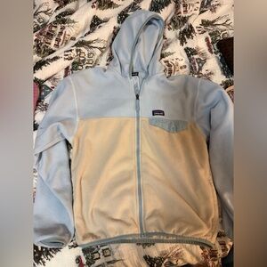 Kid’s Patagonia Two-Tone Fleece Hoodie